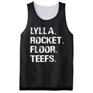 Lylla And Rocket And Floor And Teefs Funny Birthday Quote Mesh Reversible Basketball Jersey Tank