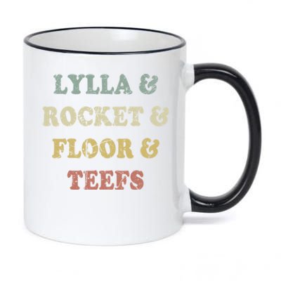 Lylla And Rocket And Floor And Teefs Funny Birthday Quote 11oz Black Color Changing Mug