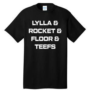 Lylla And Rocket And Floor And Teefs Tall T-Shirt