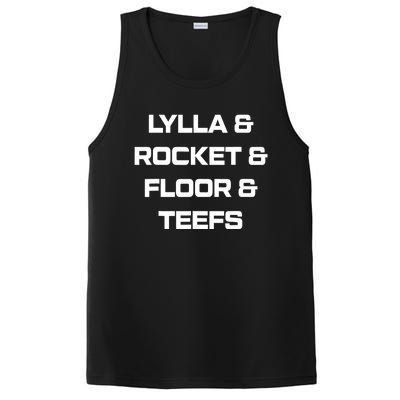 Lylla And Rocket And Floor And Teefs PosiCharge Competitor Tank