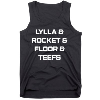 Lylla And Rocket And Floor And Teefs Tank Top