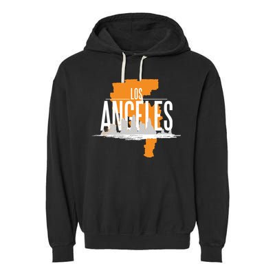 Los Angeles Rugged Garment-Dyed Fleece Hoodie