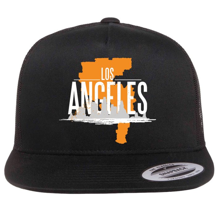 Los Angeles Rugged Flatbill Hat