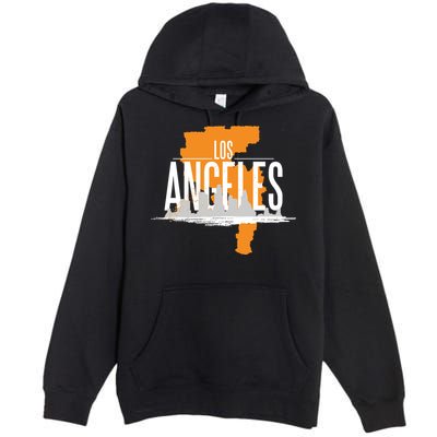 Los Angeles Rugged Premium Pullover Hoodie