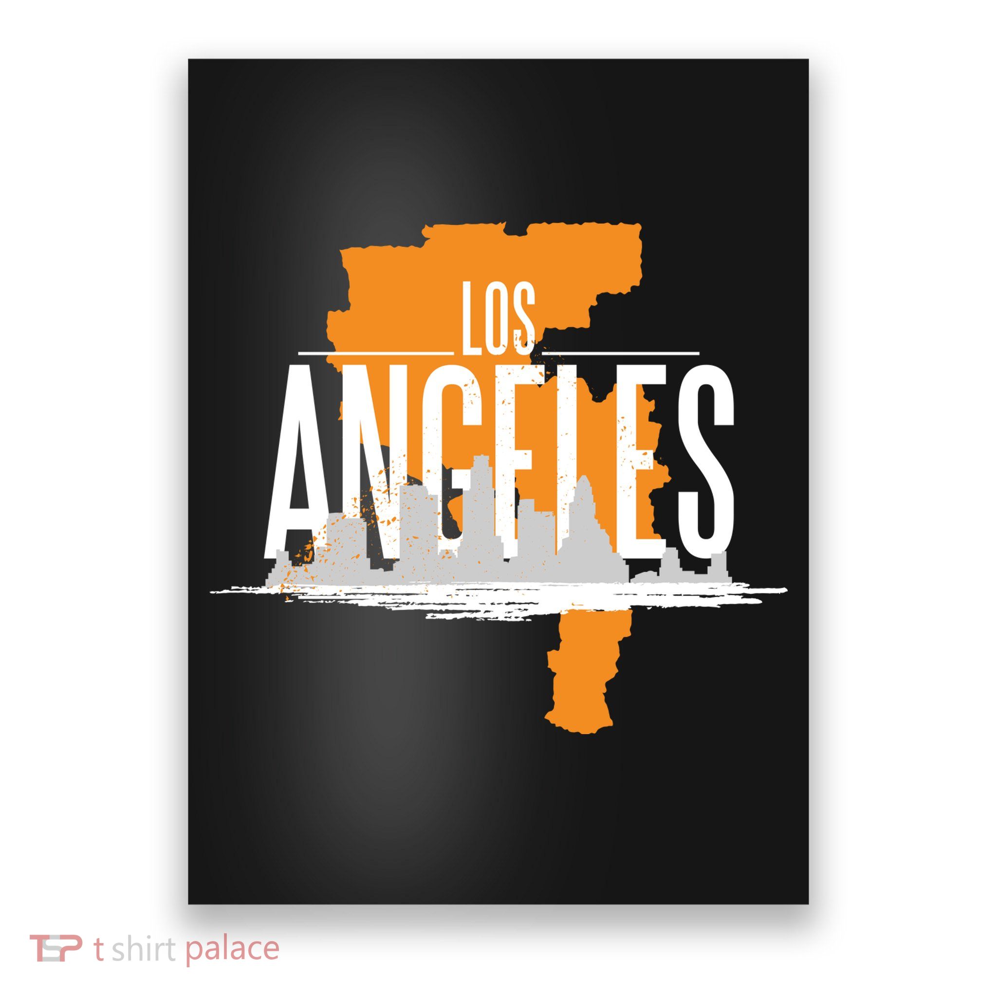 Los Angeles Rugged Poster