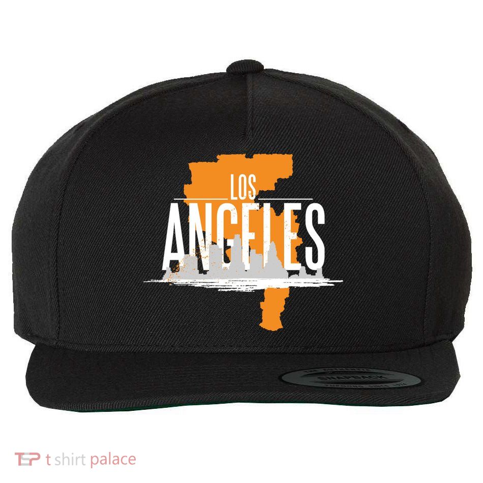 Los Angeles Rugged Wool Snapback Cap