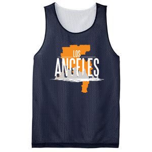 Los Angeles Rugged Mesh Reversible Basketball Jersey Tank