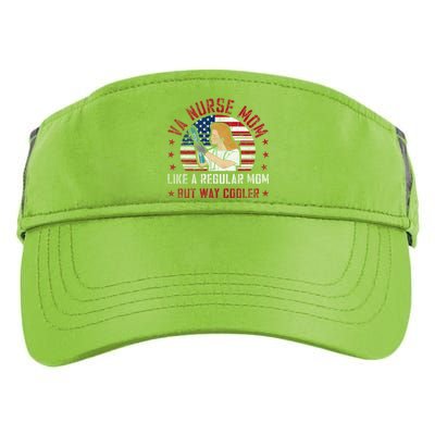 Like A Regular Mom But Way Cooler Va Nurse Mom Gift Adult Drive Performance Visor