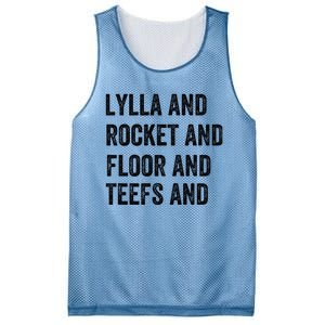 Lylla And Rocket And Floor And Teefs Mesh Reversible Basketball Jersey Tank