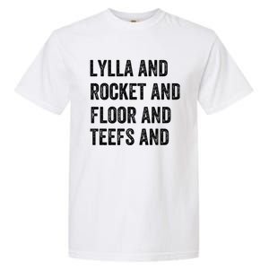 Lylla And Rocket And Floor And Teefs Garment-Dyed Heavyweight T-Shirt