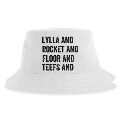 Lylla And Rocket And Floor And Teefs Sustainable Bucket Hat
