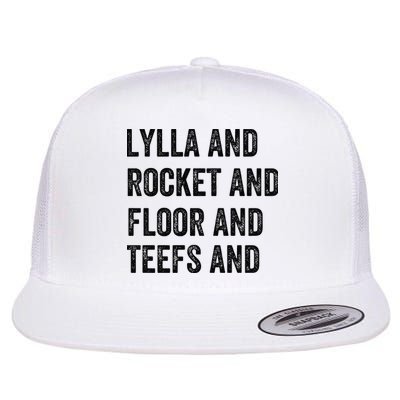 Lylla And Rocket And Floor And Teefs Flatbill Hat