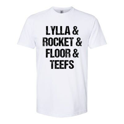 Lylla And Rocket And Floor And Teefs Funny Softstyle® CVC T-Shirt