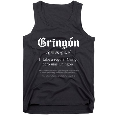Like a regular Gringo funny Tank Top