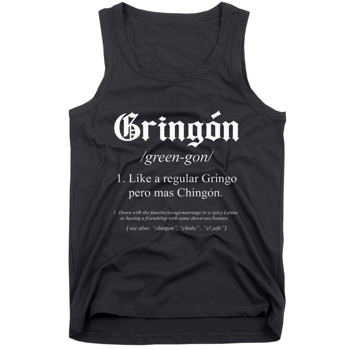 Like a regular Gringo funny Tank Top
