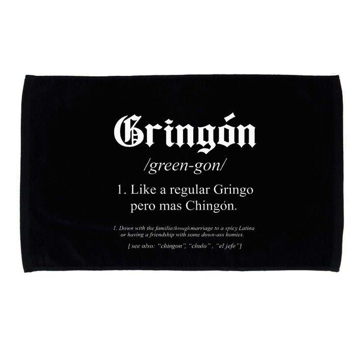 Like a regular Gringo funny Microfiber Hand Towel