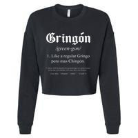 Like a regular Gringo funny Cropped Pullover Crew