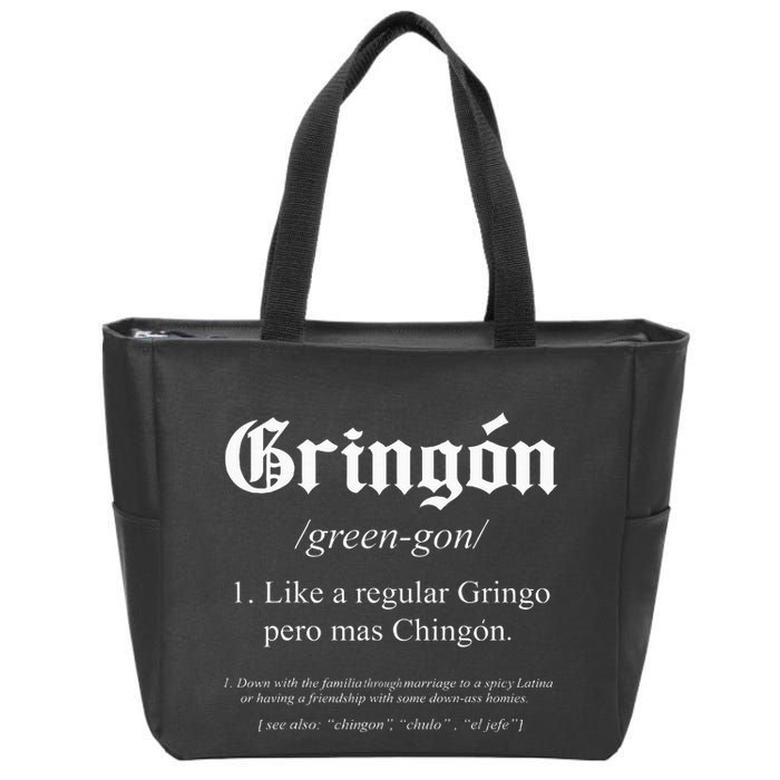 Like a regular Gringo funny Zip Tote Bag