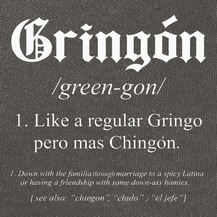 Like a regular Gringo funny Cotton Canvas Backpack