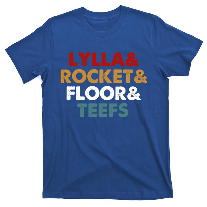 Lylla And Rocket And Floor And Teefs Funny Vintage T-Shirt