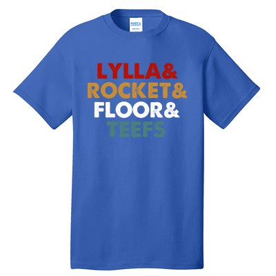 Lylla And Rocket And Floor And Teefs Funny Vintage Tall T-Shirt