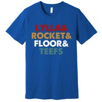 Lylla And Rocket And Floor And Teefs Funny Vintage Premium T-Shirt