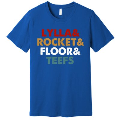 Lylla And Rocket And Floor And Teefs Funny Vintage Premium T-Shirt