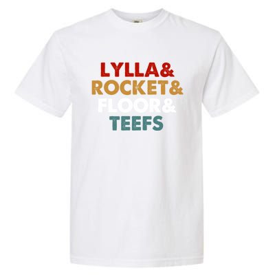 Lylla And Rocket And Floor And Teefs Funny Vintage Garment-Dyed Heavyweight T-Shirt