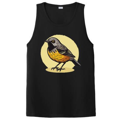 Lovely American Robin Bird In Pocket PosiCharge Competitor Tank