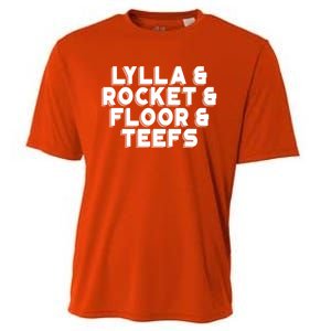 Lylla And Rocket And Floor And Teefs Funny Cooling Performance Crew T-Shirt