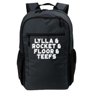 Lylla And Rocket And Floor And Teefs Funny Daily Commute Backpack