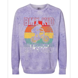 Like A Regular But Cooler Colorblast Crewneck Sweatshirt