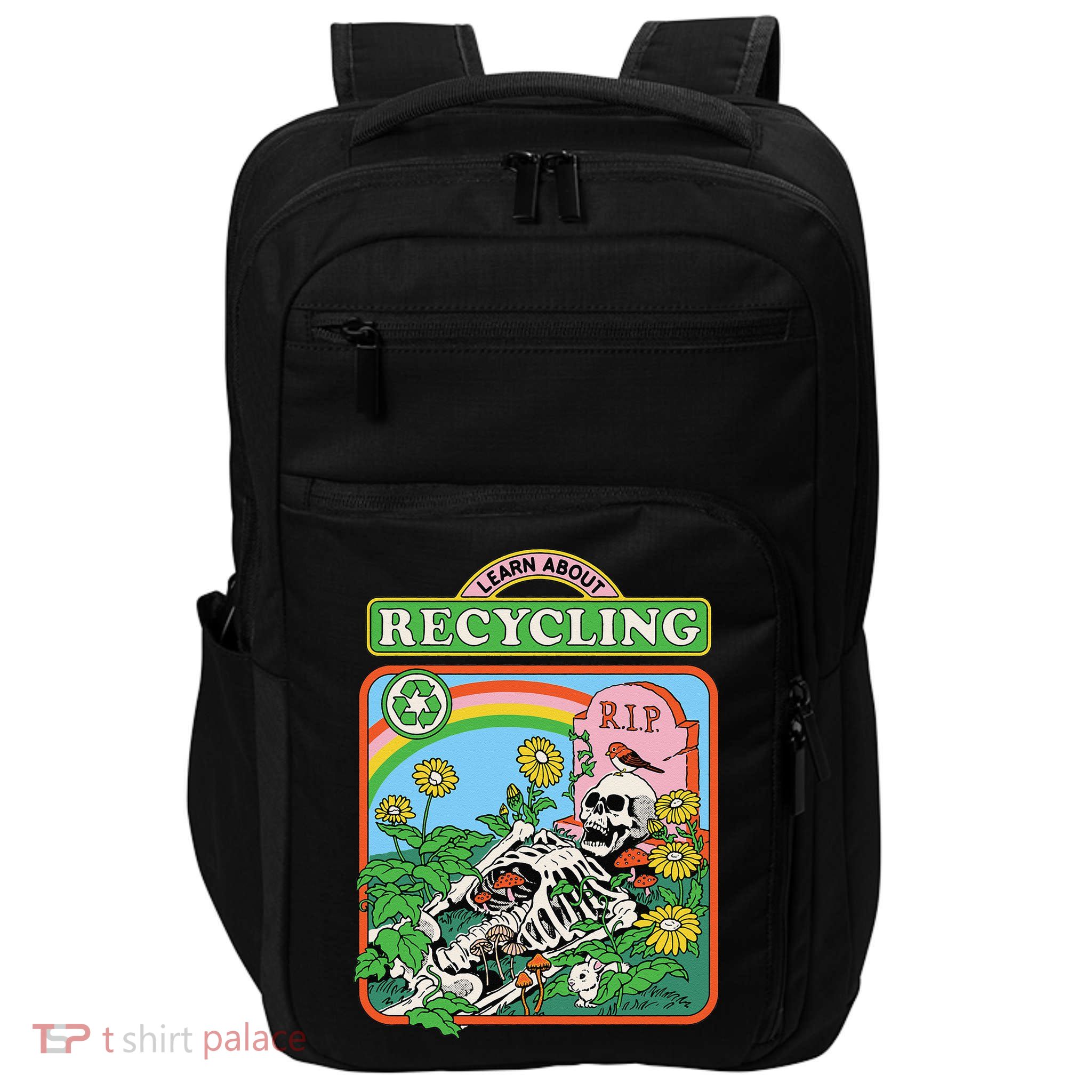 Learn About Recycling Impact Tech Backpack