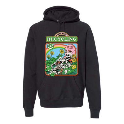 Learn About Recycling Premium Hoodie