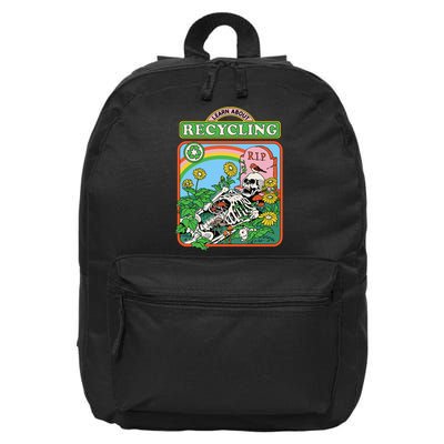Learn About Recycling 16 in Basic Backpack