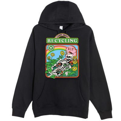Learn About Recycling Premium Pullover Hoodie