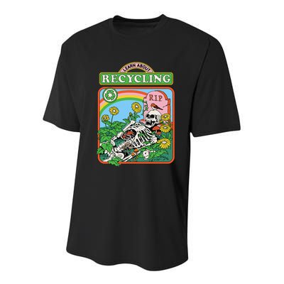 Learn About Recycling Youth Performance Sprint T-Shirt