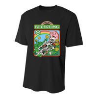Learn About Recycling Youth Performance Sprint T-Shirt