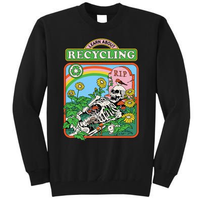 Learn About Recycling Tall Sweatshirt