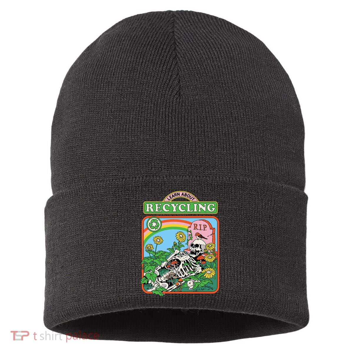 Learn About Recycling Sustainable Knit Beanie