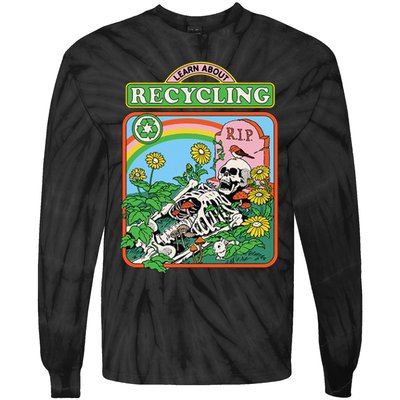 Learn About Recycling Tie-Dye Long Sleeve Shirt