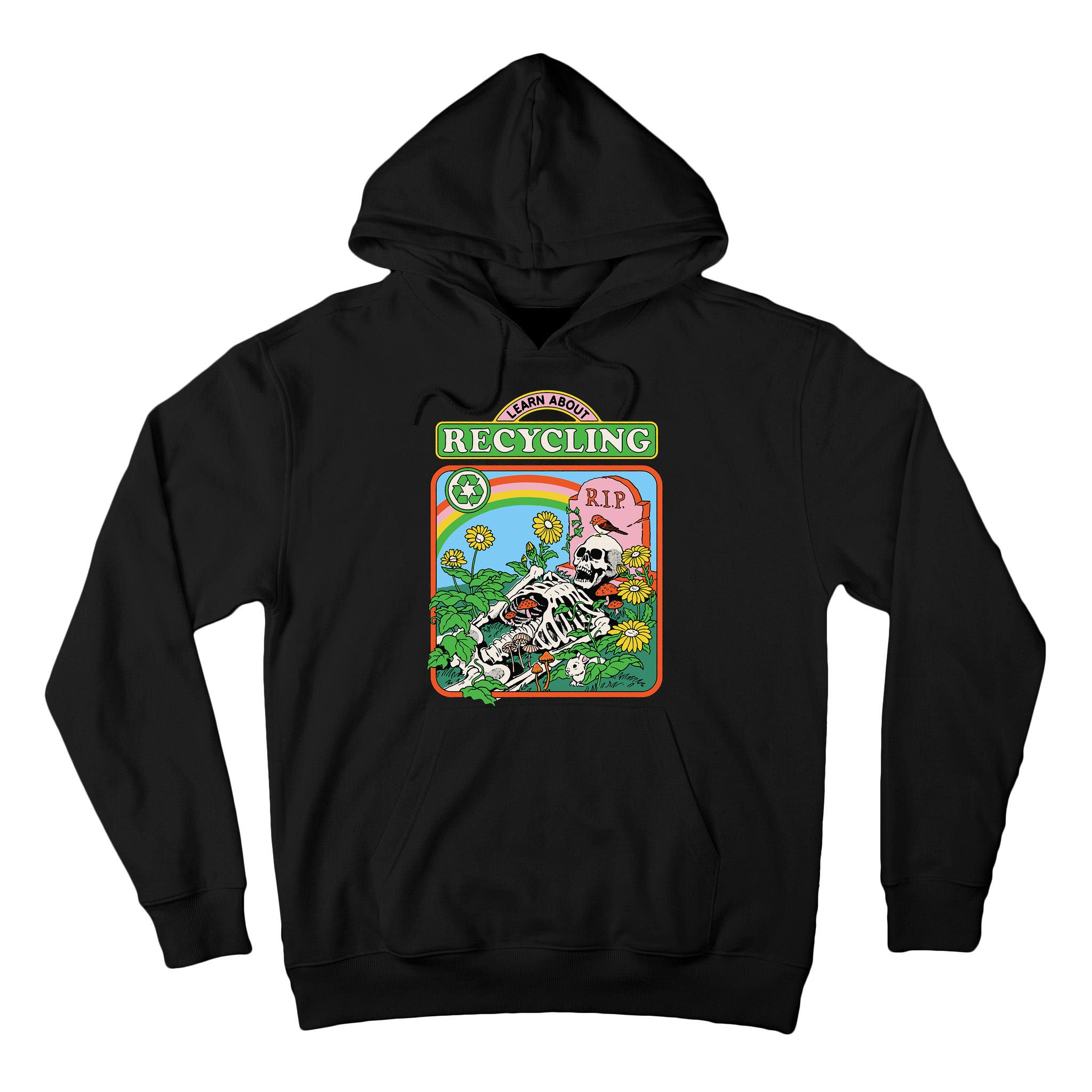 Learn About Recycling Tall Hoodie