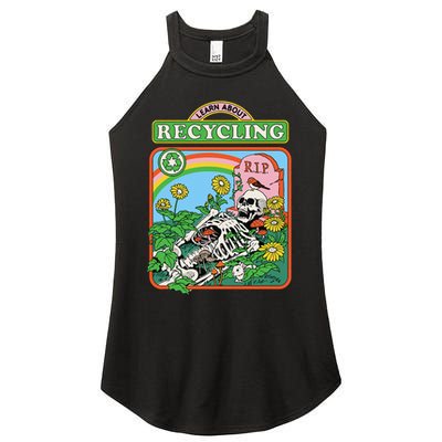 Learn About Recycling Women's Perfect Tri Rocker Tank
