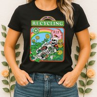 Learn About Recycling Womens T-Shirt