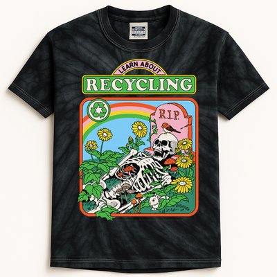 Learn About Recycling Kids Tie-Dye T-Shirt