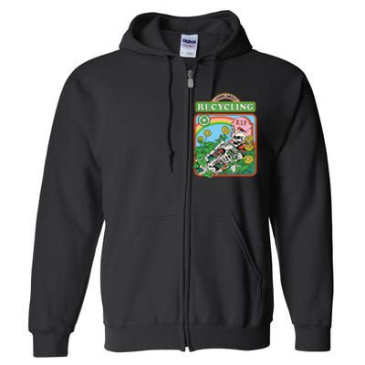 Learn About Recycling Full Zip Hoodie