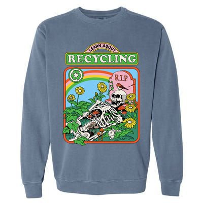 Learn About Recycling Garment-Dyed Sweatshirt