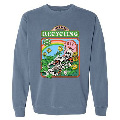 Learn About Recycling Garment-Dyed Sweatshirt