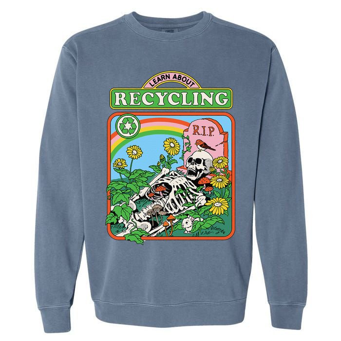 Learn About Recycling Garment-Dyed Sweatshirt