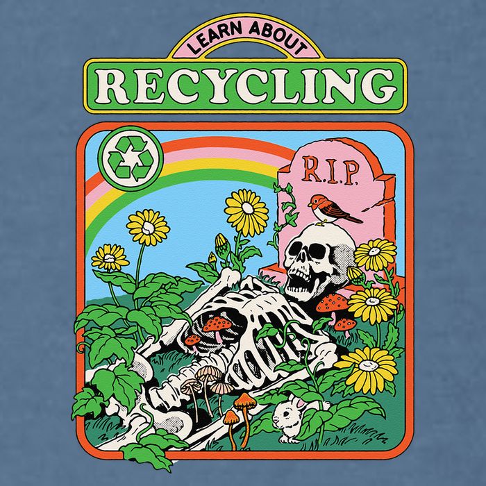 Learn About Recycling Garment-Dyed Sweatshirt